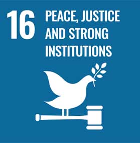 un goals peace justic e and strong institutions
